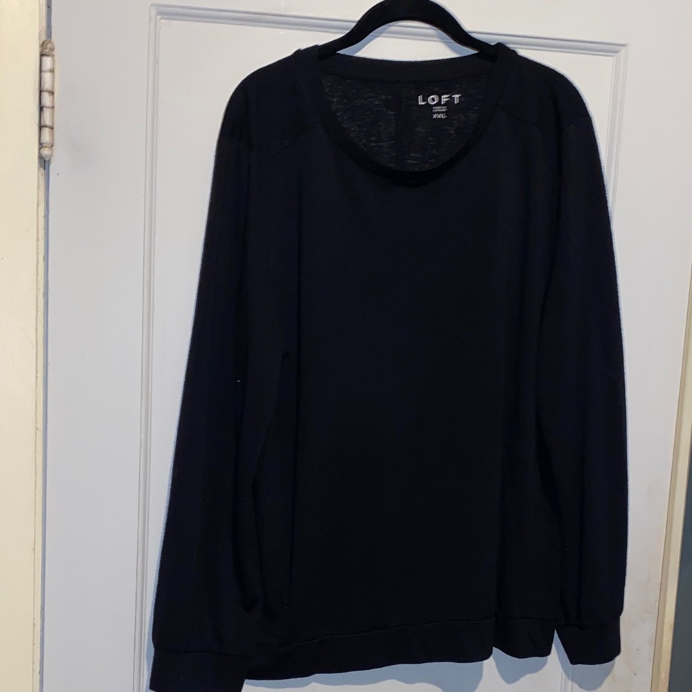 LOFT Women’s Dark Crewneck Sweater